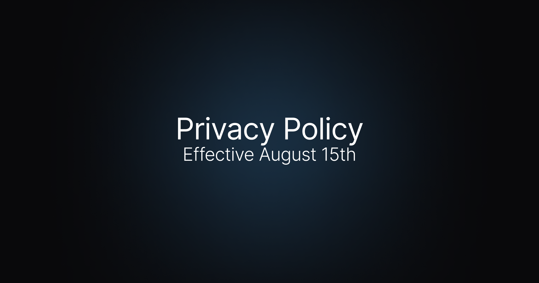 Cover image for Meshtail Privacy Policy
